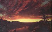 Frederick Edwin Church Twilight in the Wilderness (nn03) china oil painting artist